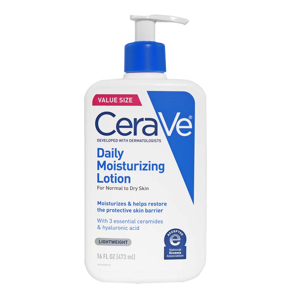 CeraVe Daily Moisturizing Lotion 16 FL OZ for Normal to Dry Skin